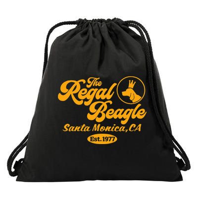 The Regal Beagle Drawstring Bag