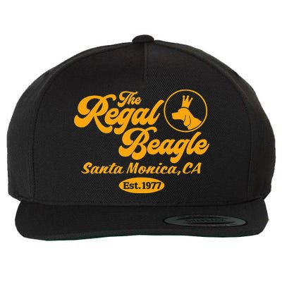 The Regal Beagle Wool Snapback Cap