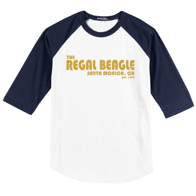 The Regal Beagle Company Sitcom 70s 80s Threes Funny Premium T Baseball Sleeve Shirt