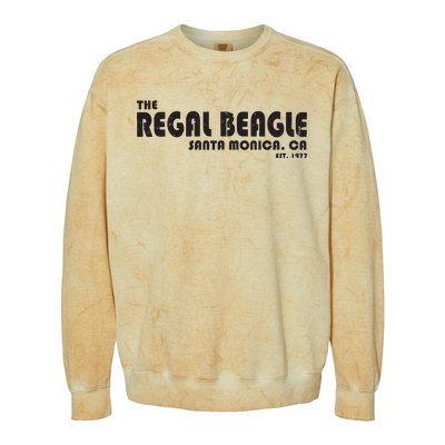 The Regal Beagle Company Sitcom 70s 80s Threes Funny Colorblast Crewneck Sweatshirt