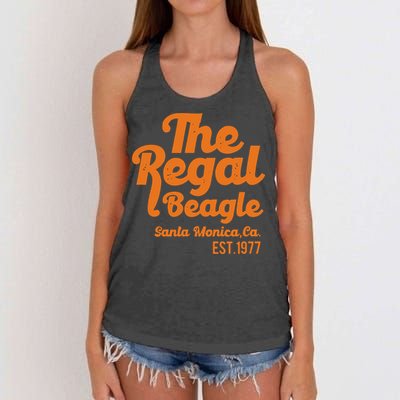 The Regal Beagle Santa Monic Women's Knotted Racerback Tank