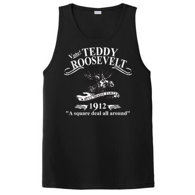 Teddy Roosevelt Bull Moose Party 1912 Presidential Campaign PosiCharge Competitor Tank