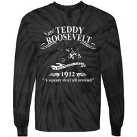 Teddy Roosevelt Bull Moose Party 1912 Presidential Campaign Tie-Dye Long Sleeve Shirt