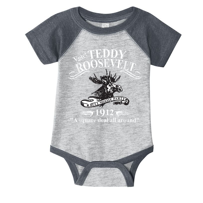 Teddy Roosevelt Bull Moose Party 1912 Presidential Campaign Infant Baby Jersey Bodysuit