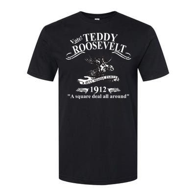 Teddy Roosevelt Bull Moose Party 1912 Presidential Campaign Softstyle CVC T-Shirt