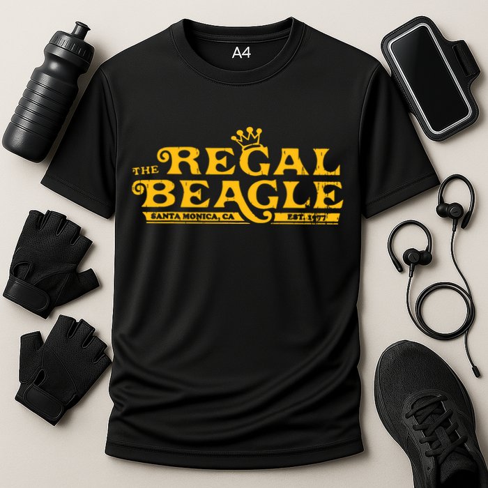 The Regal Beagle Company Sitcom 70s 80s Threes Funny Cooling Performance Crew T-Shirt