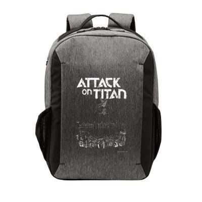 The Rumbling Big Epic Battle Manga Poster Vector Backpack
