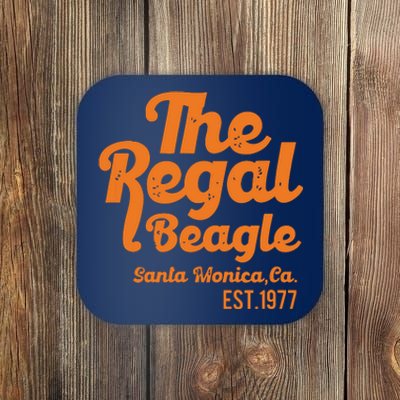 The Regal Beagle Santa Monica 70s 80s Sitcom Vintage Coaster