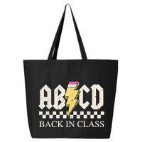 Teachers Rock Back To School ABCD Back In Class 25L Jumbo Tote