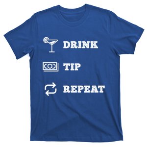 Tip Repeat Bartender Gift T-Shirt