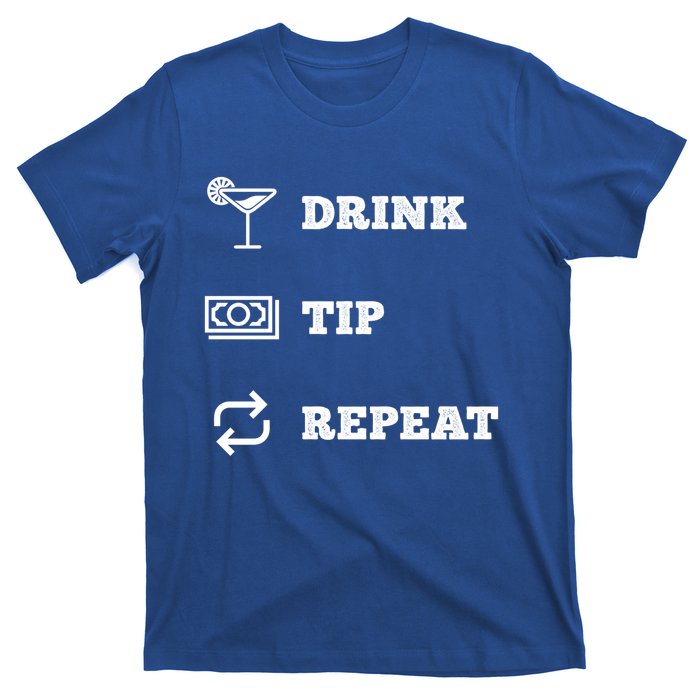 Tip Repeat Bartender Gift T-Shirt