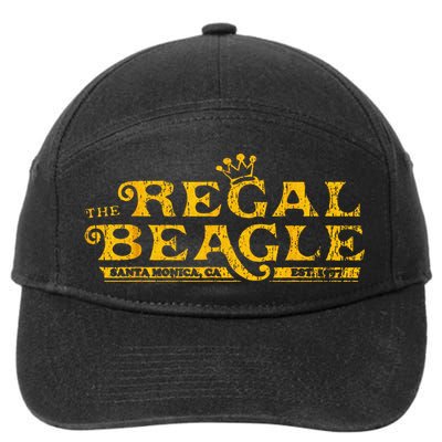The Regal Beagle Funny Beagle 7-Panel Snapback Hat