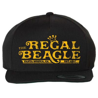 The Regal Beagle Funny Beagle Wool Snapback Cap