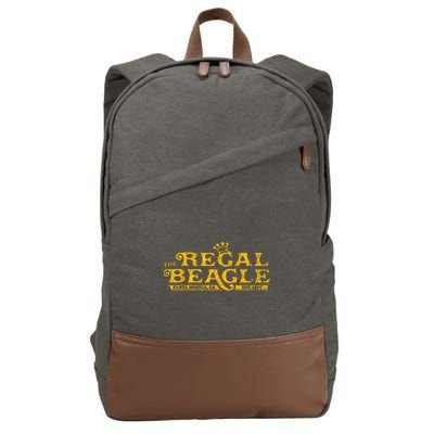 The Regal Beagle Funny Beagle Cotton Canvas Backpack