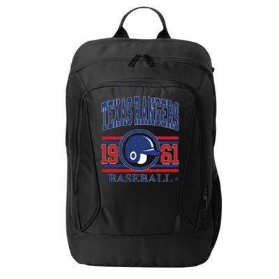 Texas Rangers Baseball Team Lover Supporter City Backpack