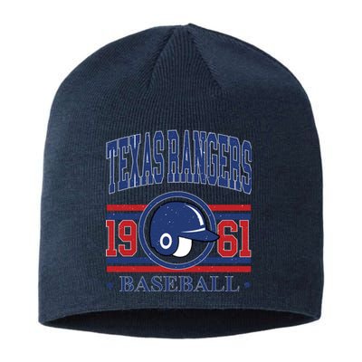 Texas Rangers Baseball Team Lover Supporter Sustainable Beanie