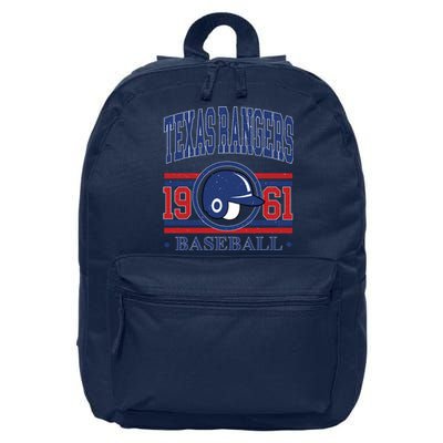 Texas Rangers Baseball Team Lover Supporter 16 in Basic Backpack