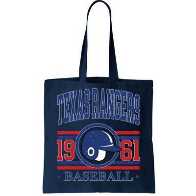 Texas Rangers Baseball Team Lover Supporter Tote Bag