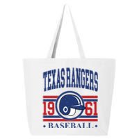 Texas Rangers Baseball Team Lover Supporter 25L Jumbo Tote