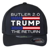 Trump Returns Butler Rally Fight Trump Elon Butler Rally 2.0 Flexfit Unipanel Trucker Cap