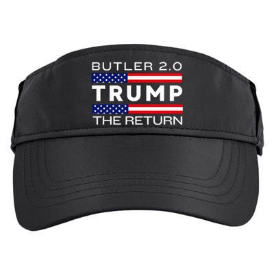 Trump Returns Butler Rally Fight Trump Elon Butler Rally 2.0 Adult Drive Performance Visor