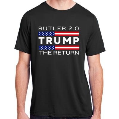 Trump Returns Butler Rally Fight Trump Elon Butler Rally 2.0 Adult ChromaSoft Performance T-Shirt