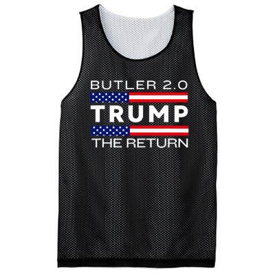 Trump Returns Butler Rally Fight Trump Elon Butler Rally 2.0 Mesh Reversible Basketball Jersey Tank