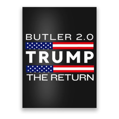 Trump Returns Butler Rally Fight Trump Elon Butler Rally 2.0 Poster