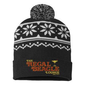 The Regal Beagle Lounge 1977 USA-Made Snowflake Beanie