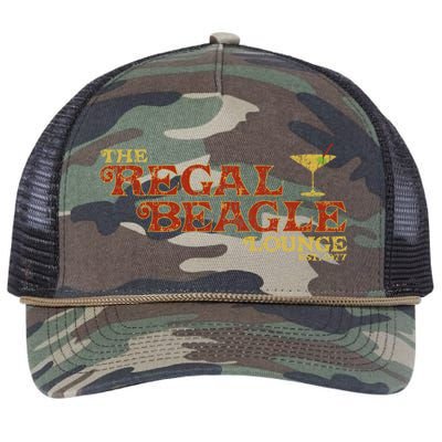 The Regal Beagle Lounge 1977 Retro Rope Trucker Hat Cap