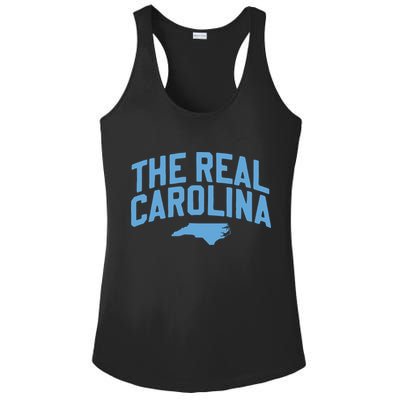 The Real Carolina Nc Ladies PosiCharge Competitor Racerback Tank
