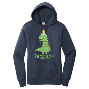 Tree Rex Christmas Women's Pullover Hoodie