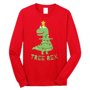 Tree Rex Christmas Long Sleeve Shirt