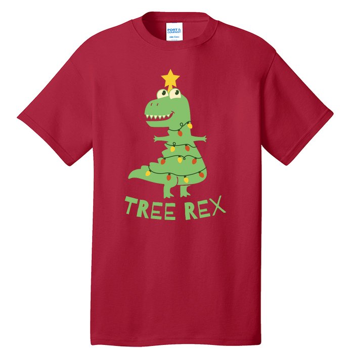 Tree Rex Christmas Tall T-Shirt