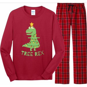 Tree Rex Christmas Long Sleeve Pajama Set