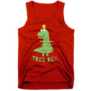 Tree Rex Christmas Tank Top