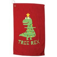 Tree Rex Christmas Golf Towel