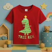 Tree Rex Christmas Toddler T-Shirt