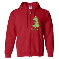 Tree Rex Christmas Full Zip Hoodie