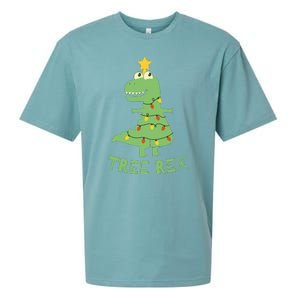 Tree Rex Christmas Sueded Cloud Jersey T-Shirt