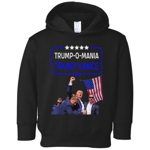 Trump Republican Convention Trump O Mania! Trump Vance 2024 Toddler Hoodie