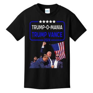 Trump Republican Convention Trump O Mania! Trump Vance 2024 Kids T-Shirt