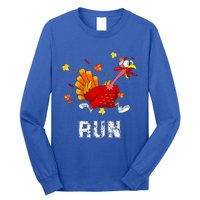 Turkey Run Costume Thanksgiving Running Turkey Trot Long Sleeve Shirt