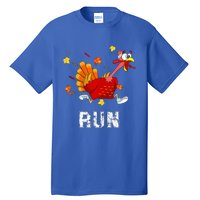 Turkey Run Costume Thanksgiving Running Turkey Trot Tall T-Shirt