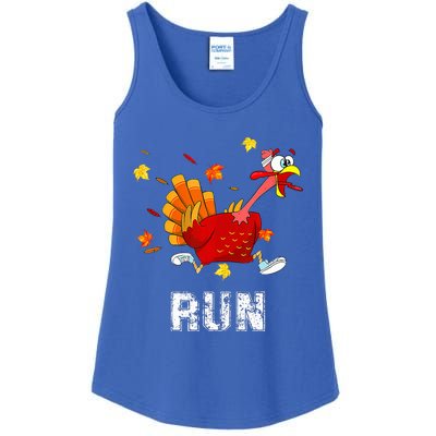 Turkey Run Costume Thanksgiving Running Turkey Trot Ladies Essential Tank