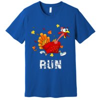 Turkey Run Costume Thanksgiving Running Turkey Trot Premium T-Shirt