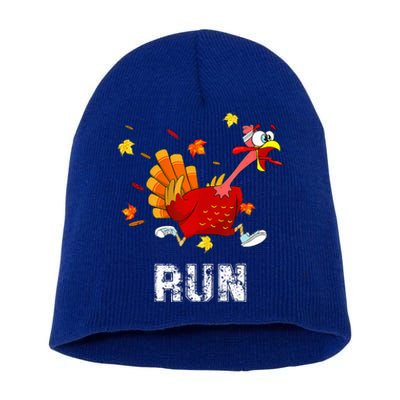 Turkey Run Costume Thanksgiving Running Turkey Trot Short Acrylic Beanie