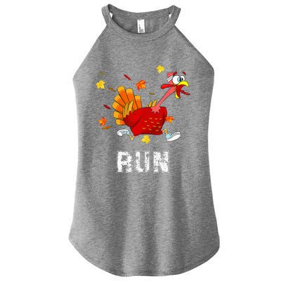 Turkey Run Costume Thanksgiving Running Turkey Trot Women's Perfect Tri Rocker Tank