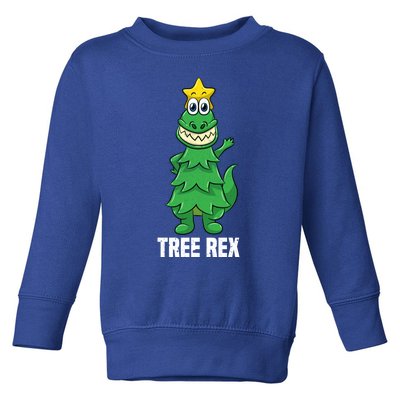 Tree Rex Christmas Trex Dinosaur Lover Boy Xmas Gift Sweatshir Toddler Sweatshirt