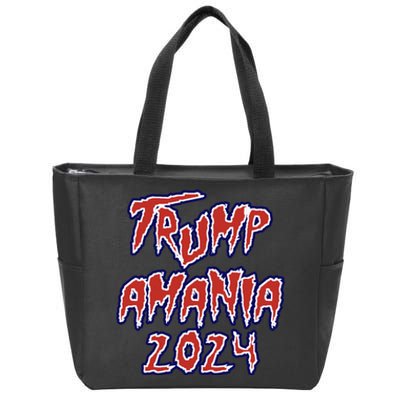 Trump Republican Convention Wrestling Meme Trumpamania Let Trumpamania Run Wild Zip Tote Bag